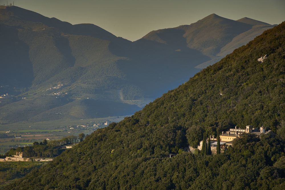 فندق Residenza D'Epoca Eremo Delle Grazie Monteluco المظهر الخارجي الصورة